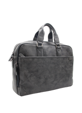 Charger l'image dans la galerie, Crichton - Grand porte ordinateur en synthétique vieilli