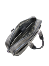 Charger l'image dans la galerie, Crichton - Grand porte ordinateur en synthétique vieilli