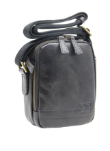 Charger l'image dans la galerie, Burland - Sac monobandoulière en cuir de vachette lisse