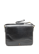Charger l'image dans la galerie, Burland - Sac à rabat en cuir de vachette vieilli