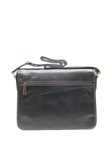 Charger l'image dans la galerie, Burland - Sac à rabat en cuir de vachette vieilli