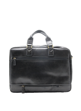 Charger l'image dans la galerie, Burland - Porte-documents en cuir de la vachette vieilli noir