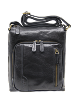 Charger l'image dans la galerie, Tarvin - Grand sac monobandoulière en cuir de vachette vieilli