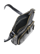 Charger l'image dans la galerie, Tarvin - Grand sac monobandoulière en cuir de vachette vieilli