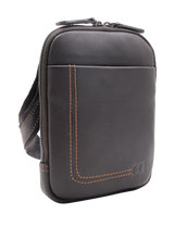 Charger l'image dans la galerie, Helva - Sac monobandoulière fin en cuir de vachette souple