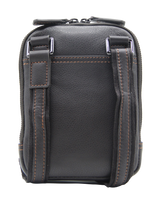 Charger l'image dans la galerie, Helva - Sac monobandoulière fin en cuir de vachette souple