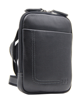 Charger l'image dans la galerie, Helva - Sac monobandoulière fin en cuir de vachette souple