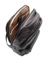 Charger l'image dans la galerie, Helva - Sac à dos en cuir de vachette souple marron