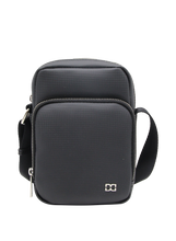 Charger l'image dans la galerie, Dartan - Sac monobandoulière en synthétique garni cuir de vachette