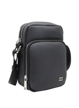 Charger l'image dans la galerie, Dartan - Sac monobandoulière en synthétique garni cuir de vachette