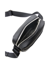 Charger l'image dans la galerie, Dartan - Grand sac monobandoulière en synthétique garni cuir de vachette