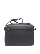 Charger l'image dans la galerie, Dartan - Grande besace en synthétique garni cuir de vachette