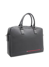 Charger l'image dans la galerie, Tomland - Porte-documents en synthétique garni cuir de vachette