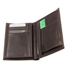 Charger l'image dans la galerie, Deco - Portefeuille 3 volets en cuir de vachette