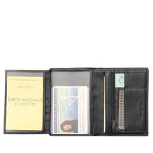 Charger l'image dans la galerie, Deco - Portefeuille 2 volets en cuir de vachette