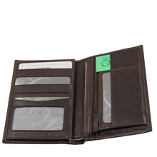 Charger l'image dans la galerie, Deco - Portefeuille 2 volets en cuir de vachette