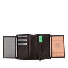 Charger l'image dans la galerie, Coulter - Portefeuille 2 volets en cuir de vachette gras