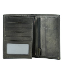 Charger l'image dans la galerie, Burland - Portefeuille 2 volets en cuir de vachette lisse