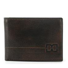 Charger l'image dans la galerie, Burland - Portefeuille italien en cuir de vachette vieilli