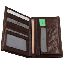 Charger l'image dans la galerie, Tarvin - Portefeuille 2 volets en cuir de vachette vieilli