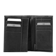 Charger l'image dans la galerie, Tarvin - Portefeuille 3 volets en cuir de vachette vieilli