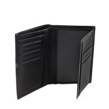 Charger l'image dans la galerie, Roussère - Portefeuille 2 volets en cuir de vachette lisse