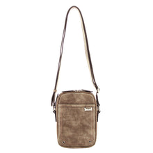 Charger l'image dans la galerie, Crichton - Grand sac bandoulière en synthétique vieilli