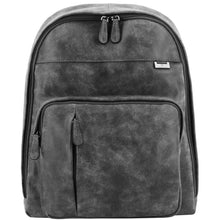 Charger l'image dans la galerie, Crichton - Grand sac à dos en synthétique vieilli