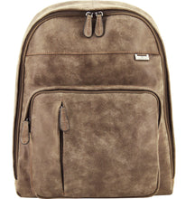 Charger l'image dans la galerie, Crichton - Grand sac à dos en synthétique vieilli