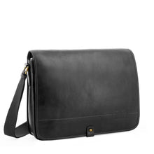Charger l'image dans la galerie, Burland - Sac à rabat en cuir de vachette vieilli