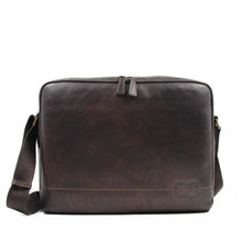 Charger l'image dans la galerie, Burland - Sac reporter en cuir de vachette vieilli