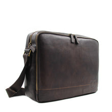 Charger l'image dans la galerie, Burland - Sac reporter en cuir de vachette vieilli