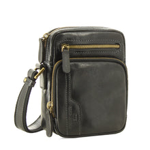 Charger l'image dans la galerie, Tarvin - Sac bandoulière en cuir de vachette vieilli