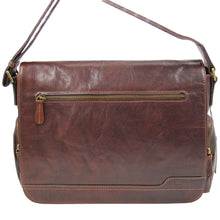 Charger l'image dans la galerie, Tarvin - Sac à rabat en cuir de vachette vieilli
