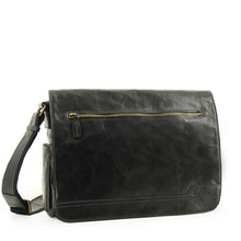 Charger l'image dans la galerie, Tarvin - Sac à rabat en cuir de vachette vieilli