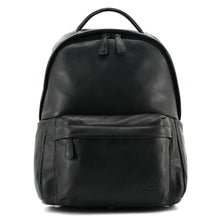 Charger l'image dans la galerie, Helva - Sac à dos en cuir de vachette souple noir