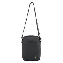 Charger l'image dans la galerie, Dartan - Grand sac monobandoulière en synthétique garni cuir de vachette