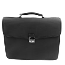 Charger l'image dans la galerie, Valley - Serviette 3 soufflets en toile et cuir