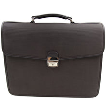 Charger l'image dans la galerie, Valley - Serviette 3 soufflets en toile et cuir