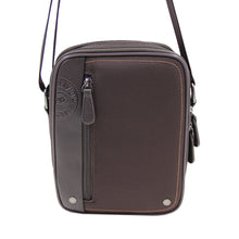 Charger l'image dans la galerie, Alto - Sac monobandouilière en toile et cuir