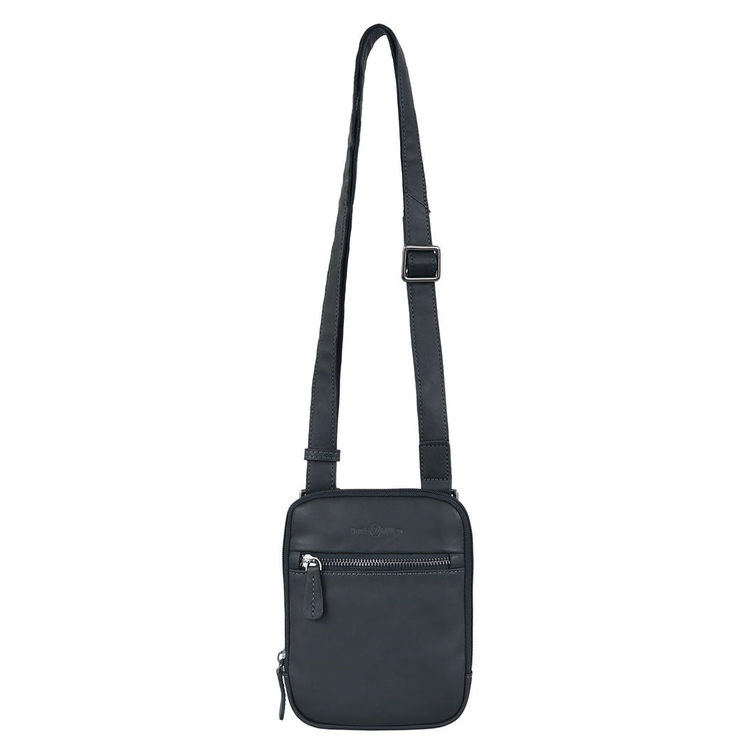 Mold - Petit sacoche en cuir de vachette lisse